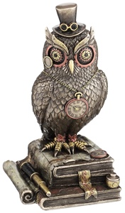 VERONESE tasarım-yaban hayatı hayvan bilge baykuş soğuk döküm bronz-OEM mevcut - Product Image 5