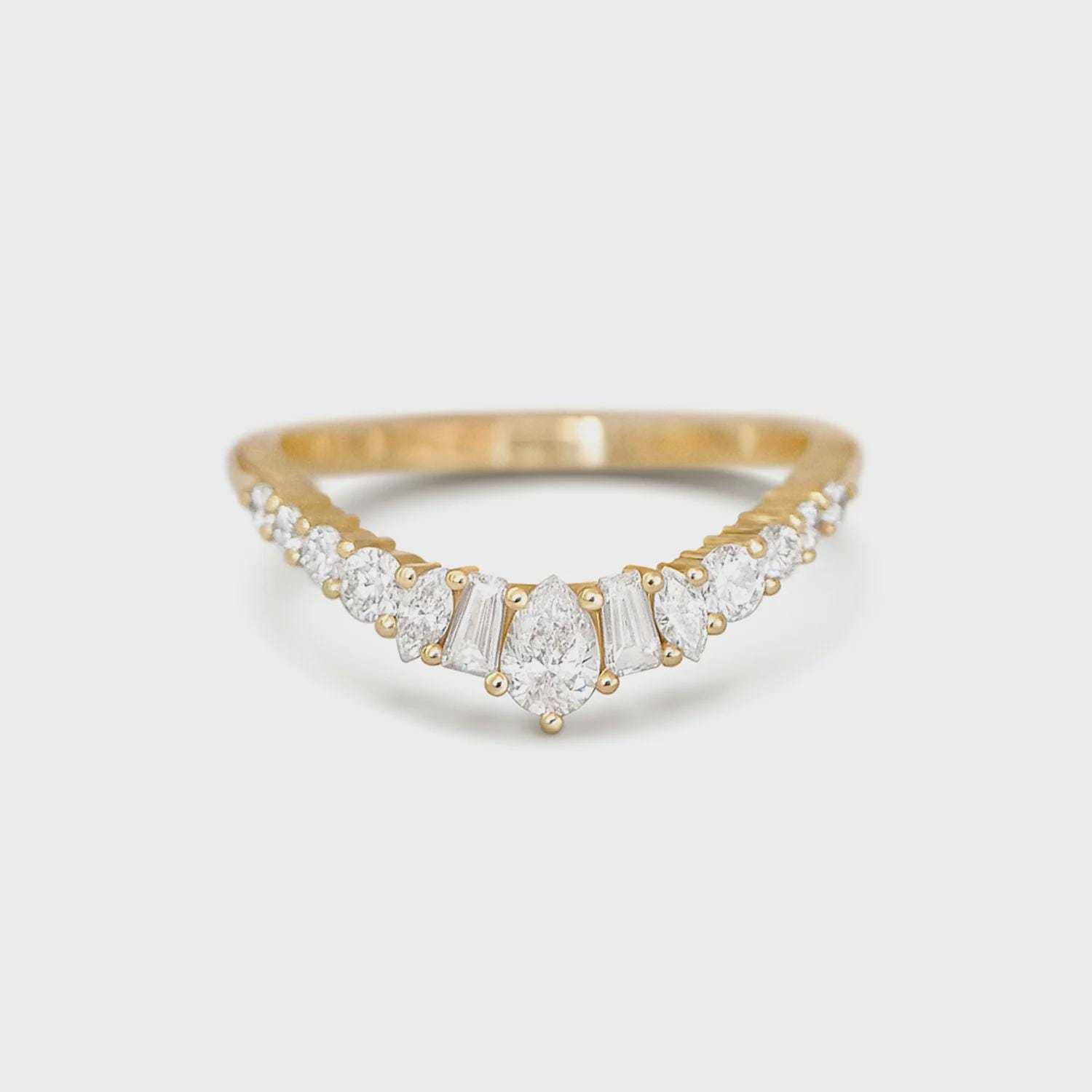 Oro macizo de 14K