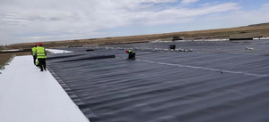 HDPE geomembranlar baraj havuzları için 1mm 1.5mm 0.5mm 2mm astar landdepolama Geomembrana su geçirmez geomembran balık gölet gömlekleri için - Product Image 6