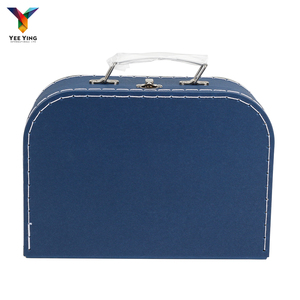 <strong>Plain</strong> Suitcase Memory <strong>Box</strong> Packaging Decorative <strong>Toy</strong> Suitcase Shaped Cardboard Suitcase with Handle - Product Image 6