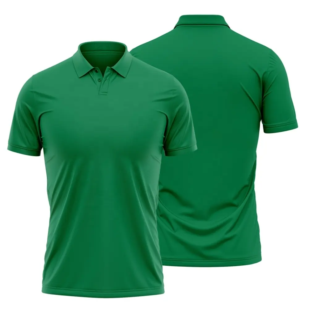 Groothandel Pure Kleur Slanke Sport Nieuw Merk Zomer Katoenen Korte Mouwen Polo Shirt Voor Heren