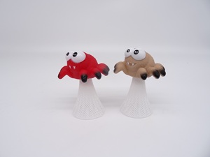 Yaratıcı sevimli hayvan zıplayan örümcek oyuncak komik popüler Unisex çocuk oyunu Light up oyuncak çocuklar için yaşlı 5-7 yıl vinil yapılmış - Product Image 4