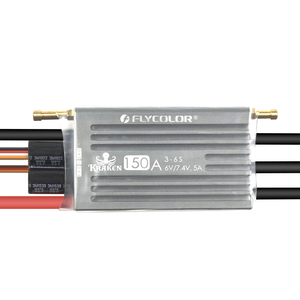 Flycolor KRAKEN 3-6S 40A 60A 90A 120A 150A ESC 6V/7.4V 5A BEC 48MHz RCボート用32ビット速度コントローラモデル
