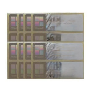 10 מדבקות רישיון מקוריות (OEM/COA) למחשב אחד, מדבקת רישיון בצבע כסף/אדום/ורוד, רישיון מפתח ל-10 Professional, במלאי - Product Image 5