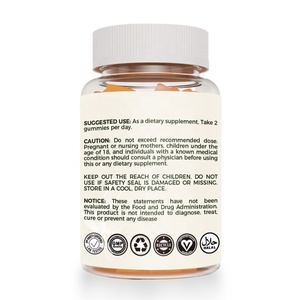 Compléments alimentaires en gommes pour le cholestérol 12-en-1 OEM/ODM avec stérols végétaux, CoQ10 et vitamines pour la santé du cholestérol et la santé cardiaque - Product Image 5