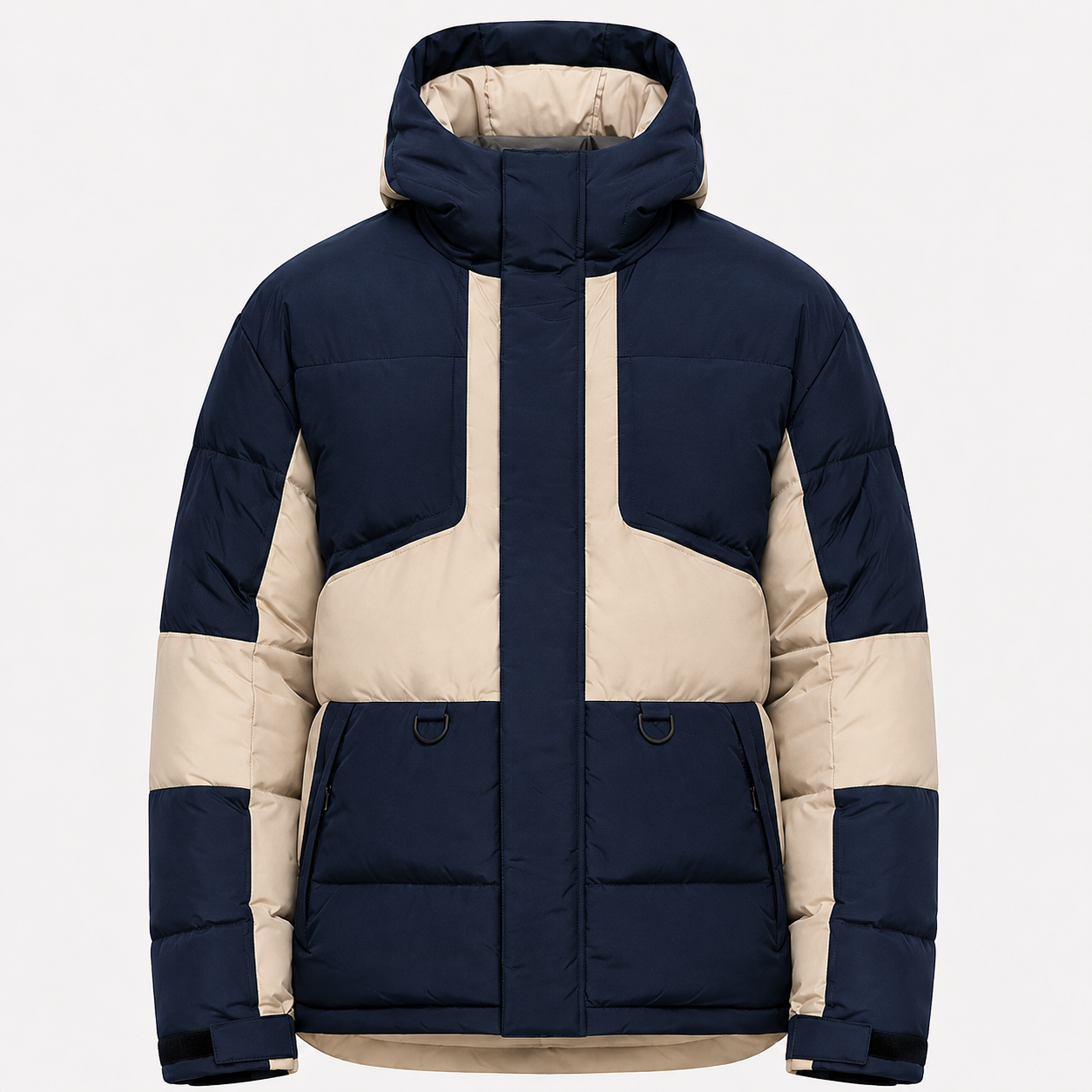 Azul marino Beige