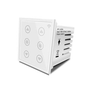 India Wifi Touch Dimmer Switch mit zwei Kanälen, unterstützt vom Android iOS-System für Smart Life mit Smart Dimmer Light Switch - Product Image 2