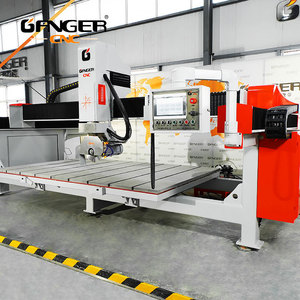 Ganger Cnc 4-осевой мостовой станок для резки GQ-3220B ПЛК система управления мостовой пилой, станок для резки мрамора, гранита, кварца - Product Image 6