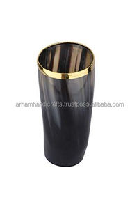 Yellow Ox Decorative Retro Horn <strong>Cup</strong> Retro Yellow Ox <strong>Artwork</strong> Beer Mug for Drinking - Product Image 4
