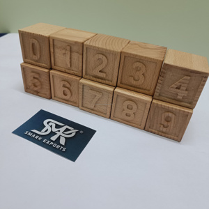 מספר בלוקים עץ חרוט מותאם אישית חרוט עץ סט אבני ילדים לימוד montessori ילדים לימוד montessi צעצועים חינוכיים מעץ עמיד ובטוח