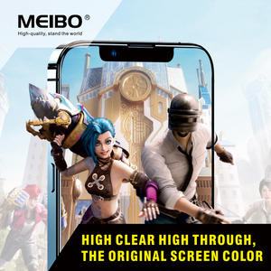 Meibo ฟิล์มเคลือบ HD อัปเกรด2025ฟิล์มป้องกันหน้าจอป้องกันแสงสะท้อน9H สำหรับ iPhone 16 15 14 13 PRO MAX 12 11 Series - Product Image 4