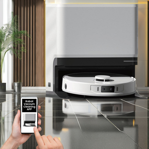 Elektrischer Vakuum roboter mit Nass-und Trocken wisch funktion und Saug station für den Haushalt und Hotel gebrauch - Product Image 1