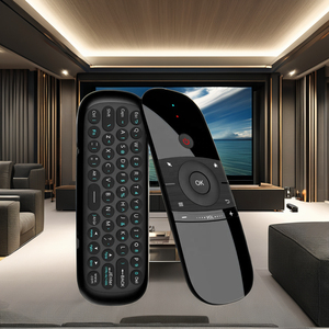 Europa USA Canada mercato W1 2.4G giroscopio rilevamento aria tastiera del Mouse con telecomando per Android TV Box codice di apprendimento - Product Image 2