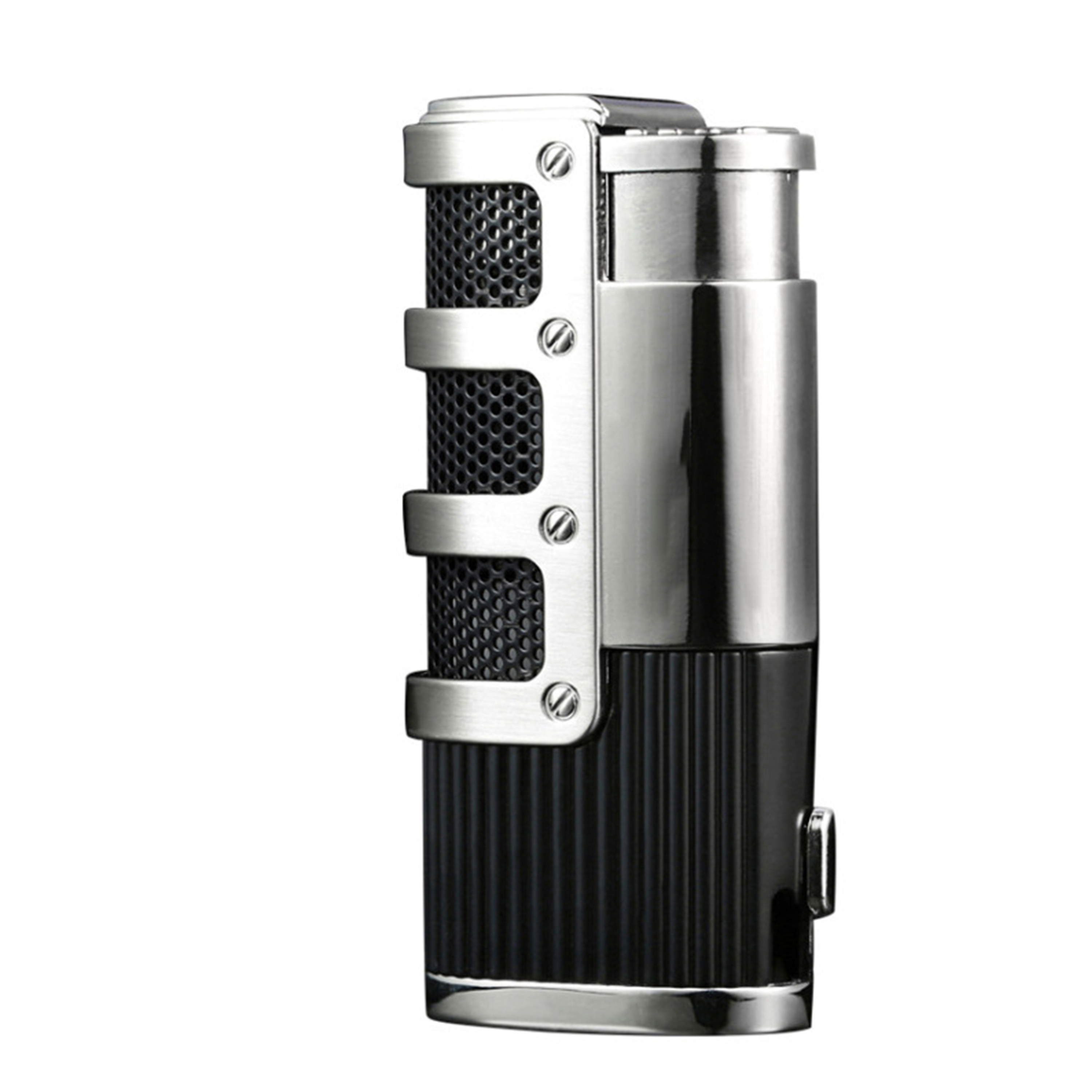 silver-black