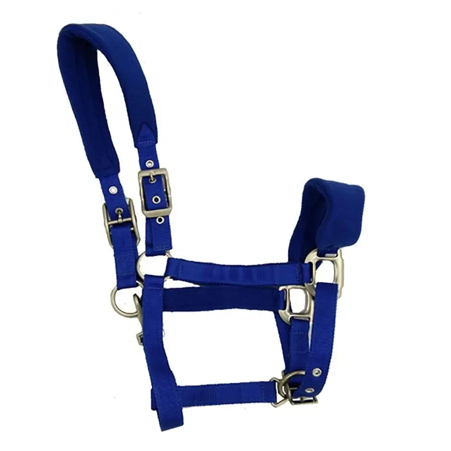 Halter de caballo de poliéster suave ajustable, indio, personalizado, gran oferta