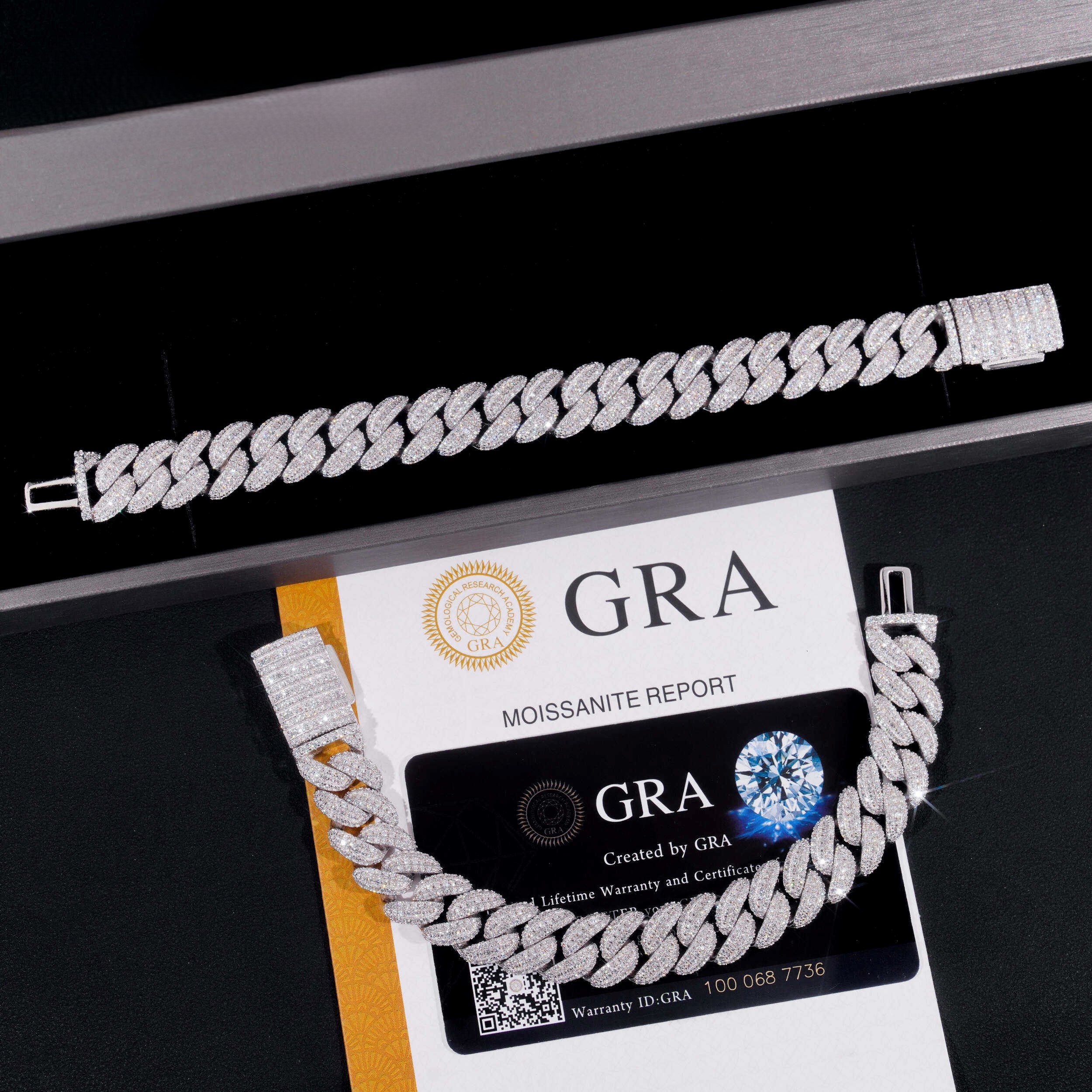 8mm 925 Silver+Moissanite