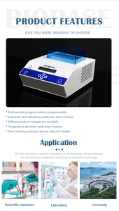 BIOBASE fabbrica bagno a secco incubatore Display a LED micropiastra uso per laboratorio - Product Image 4