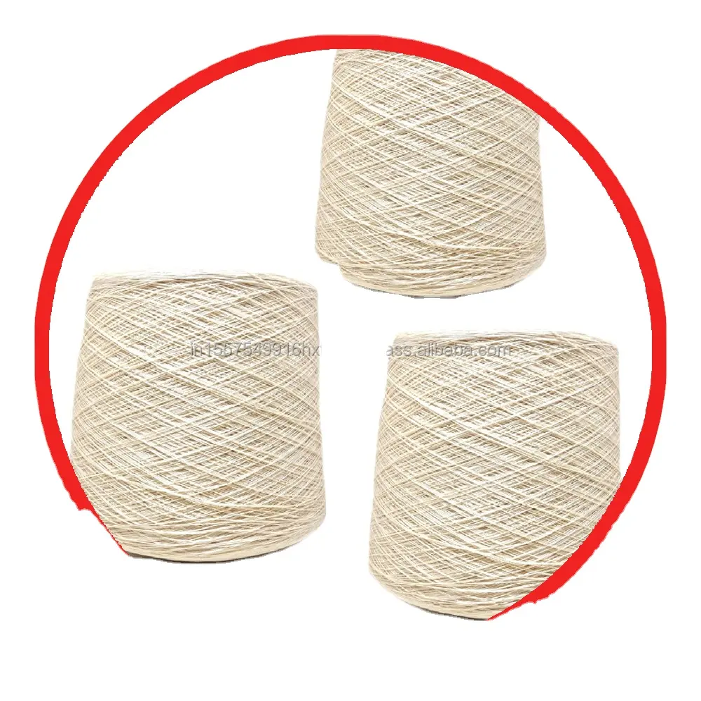 Hilo de algodón 100% para tejer a mano, con múltiples usos para tejer y tejer a mano, con el mejor embalaje de cartón, superventas