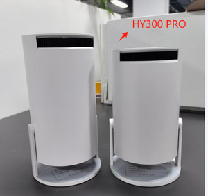 HY300 Pro CE FCC ROHS Android 11 4K WiFiโปรเจคเตอร์แบบพกพาMiniสมาร์ทLCDโปรเจคเตอร์Ungrade HY300 - Product Image 1