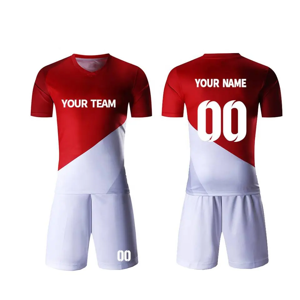 Jerseys de fútbol personalizados para mujer, uniforme de fútbol de 2 piezas en línea para equipos, uniforme de fútbol barato, venta al por mayor