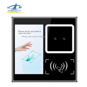 Lector de Palma HFSecurity con dispositivo de función de reconocimiento facial FR05P para control de acceso de empleados