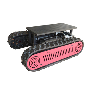 Sistema de plataforma de robot de limpieza de conductos con orugas industrial con aspiradora inteligente para detección de tuberías - Product Image 1