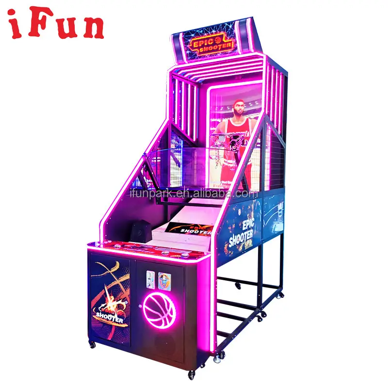 Videogame Consoles Epische Shooter Indoor Basketbal Game Machine Volwassen Sport Basketbal Arcade