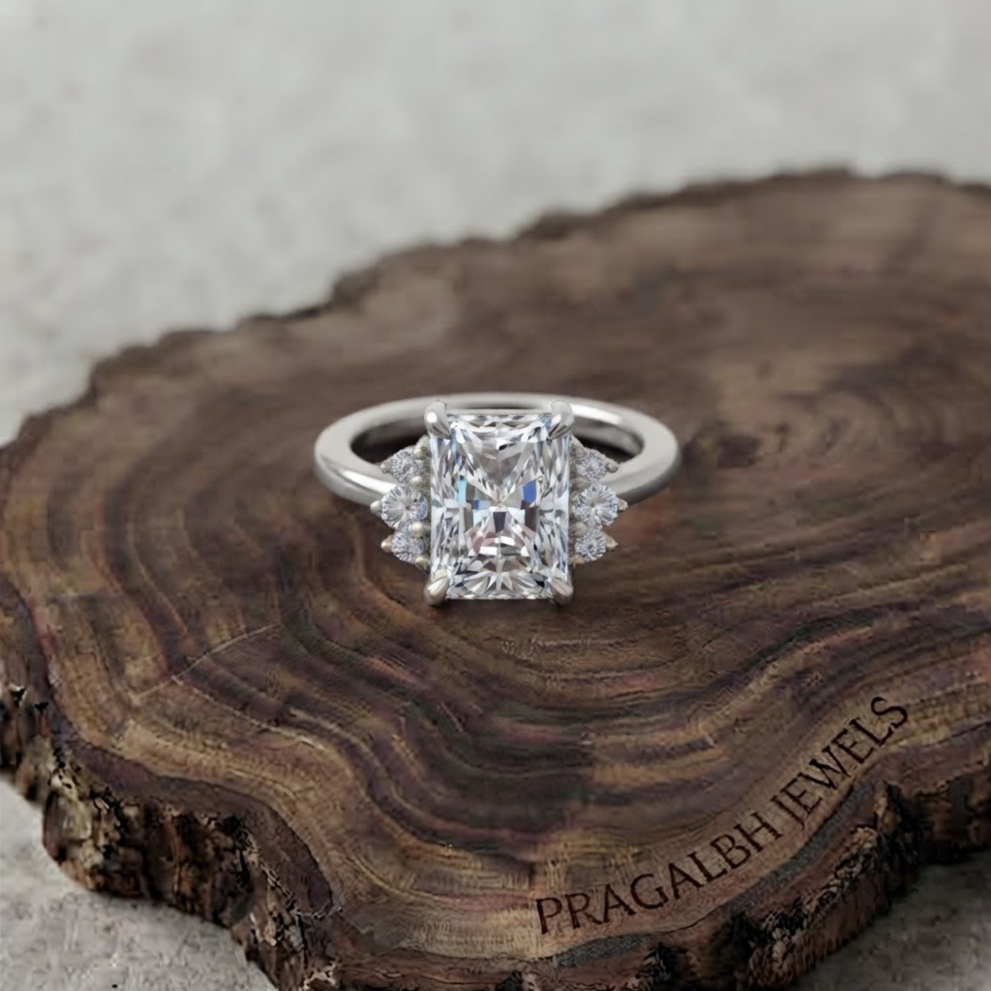 925 Silver (Moissanite)