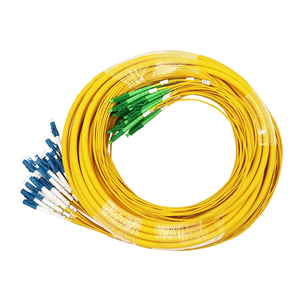 Koparma Fiber optik yama kablosu SM/MM 2/4/8/12/24 çekirdek seçimi LC/SC/FC/ST konnektör ve APC/UPC parlatma - Product Image 2