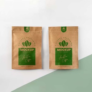 可生物降解食品级定制牛皮纸小袋包装袋糖粉食品包装袋 - Product Image 3