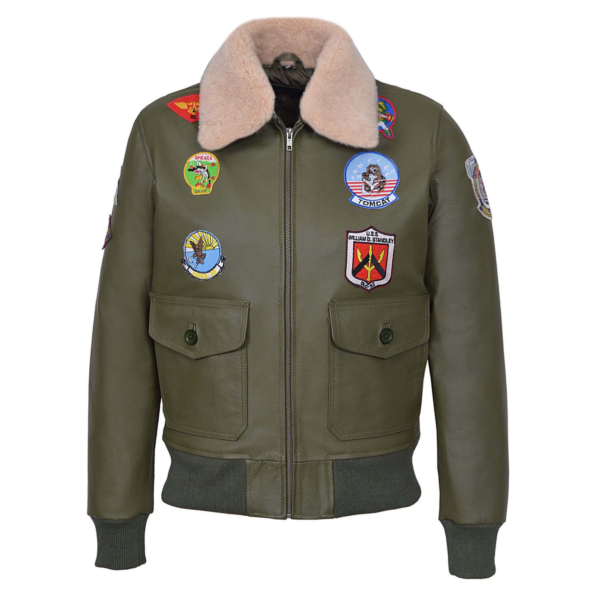 Green Badges Beige Hair on