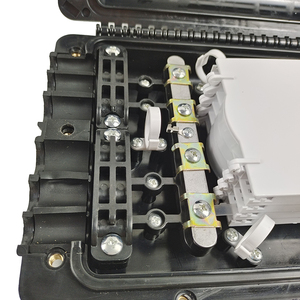 Aerial 96 Core Fiber Cable Closure 96f Horizontal Splice Joint Box with 3 <strong>Inputs</strong> and 3 <strong>Outputs</strong> - Product Image 4