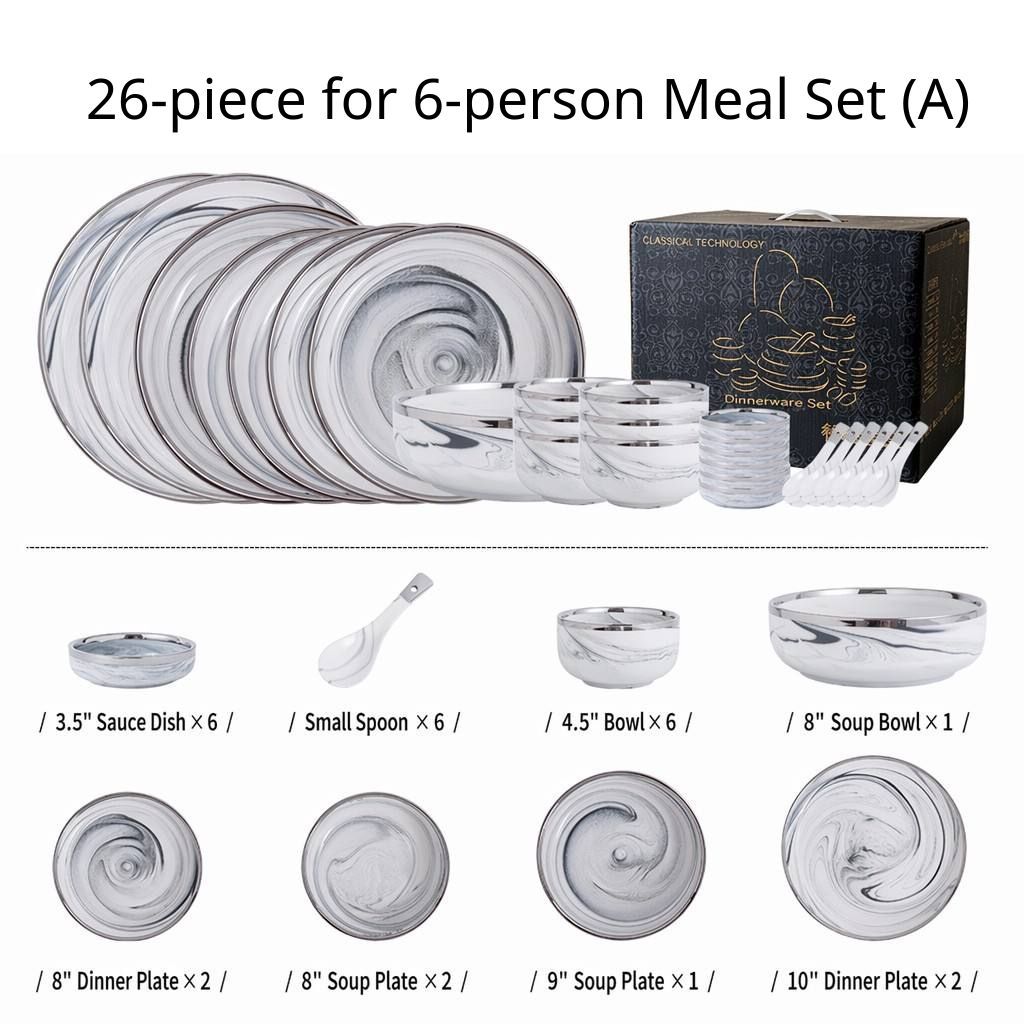 26-piece for 6-person Meal Set (A)