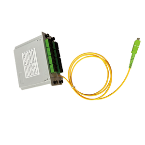 <strong>Excellent</strong> Cassette Type 1*8 Fiber Optic PLC Splitter 1X16 PLC Splitter Sc/Upc Sc/APC with 1.0m Pigtail