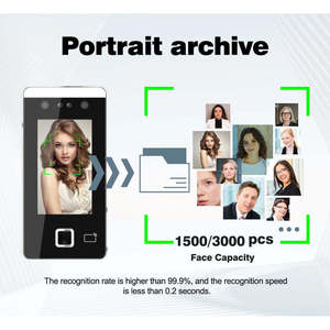 Free API Cloud Waterproof IP65 Sistema de control de acceso Máquina DE ASISTENCIA Reconocimiento facial con SDK - Product Image 5