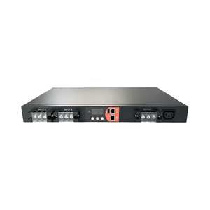 Interruptor de transferencia automática inteligente (ATS) de doble canal ICPDU OEM para equipos de distribución de energía en rack horizontal de centros de datos