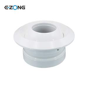 100mm HVAC Ceiling Mounted Air Outlet White Sprayed Adjustable Jet <strong>Nozzle</strong> <strong>Diffuser</strong> for Airport and Mall - Product Image 3