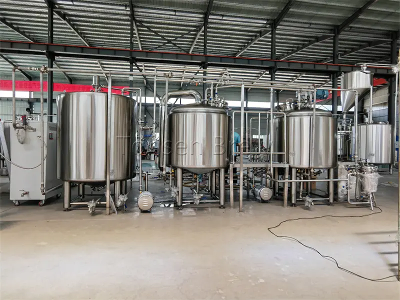 Venda quente equipar equipamento de fermentação 500l usado
