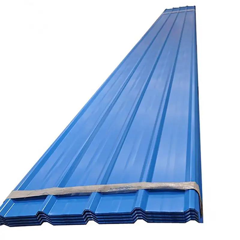 PPGI 4x8 Galvanized Corrugated Sheet Metal Zinc Color Roofing Sheet Steel Roof Tiles