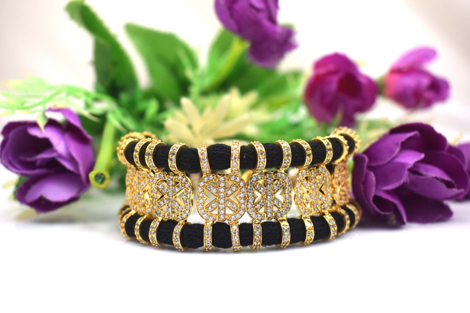 Gold Plated Thread Bracelet
