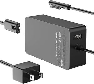 Microsoft Surface Pro 9/Laptop şarj cihazı +/7/6/5/4/3/X için çok yönlü 65W/44W evrensel 8/7 15V 2.microsoft çıkış gücü adaptörü - Product Image 1