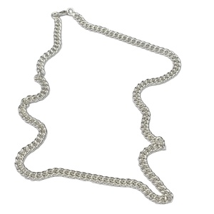 925 Sterling Silver Excellent Quality Curved <strong>Chain</strong> For Men And Women Handmade Designer Trendy Classic Design - Product Image 1