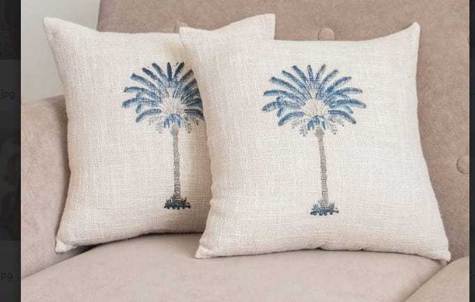 Single Blue Palm