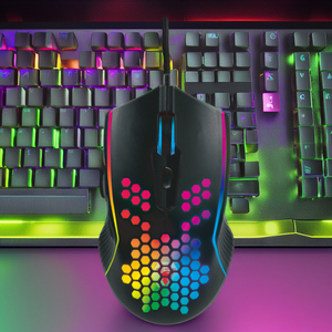 Mouse da Gaming cablato RGB per Computer portatile ottico USB interfaccia traccia per ufficio e Computer portatili Desktop - Product Image 4