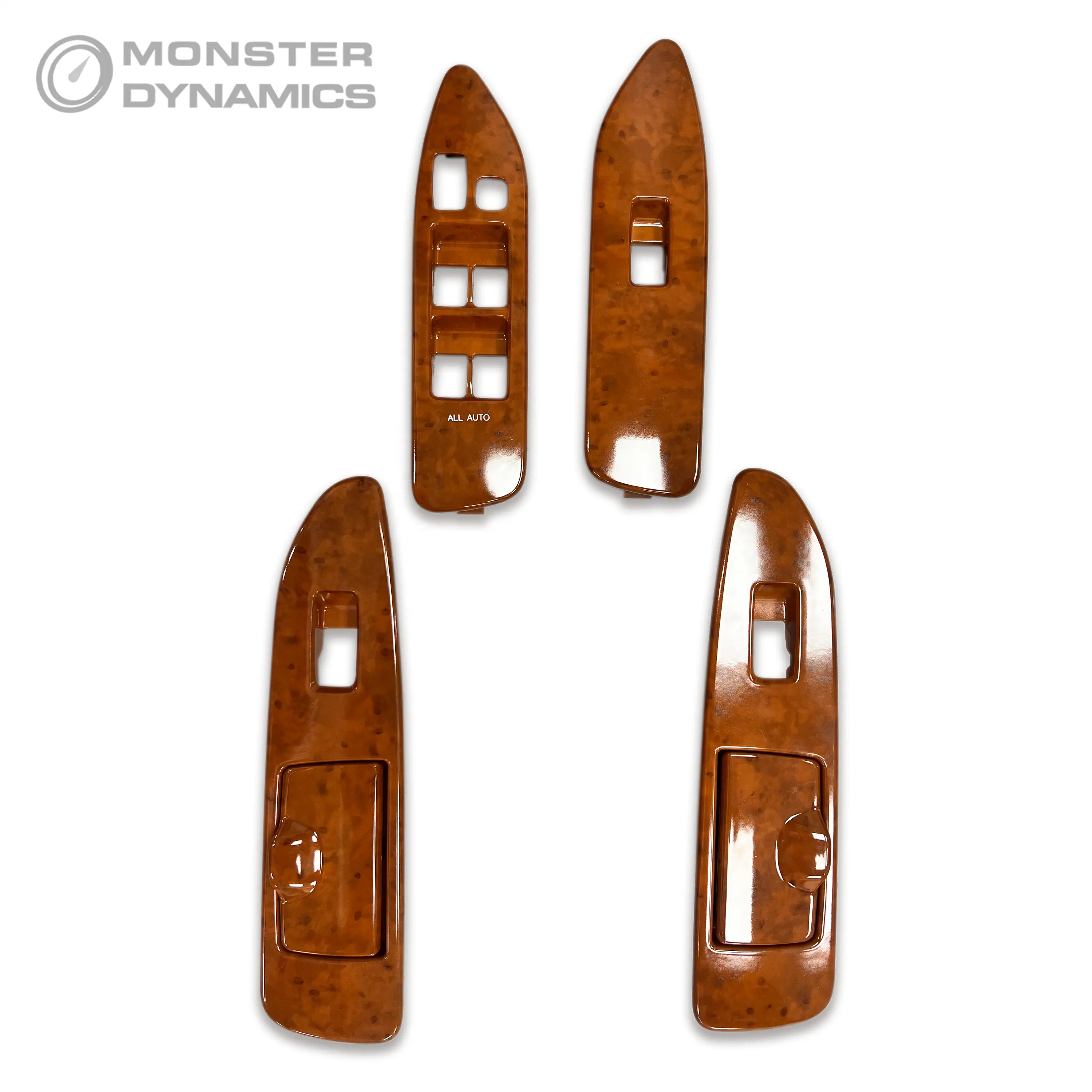 Reposabrazos de madera para interruptor de ventana de abastecimiento de componentes automotrices para Land Cruiser FJ100 1998-2007