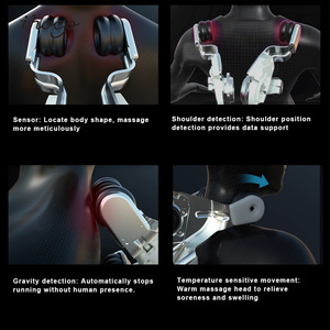 マッサージチェア2025フルボディマッサージチェアゼロ重力 & ヒートセラピー付きSLトラック4Dマッサージチェア