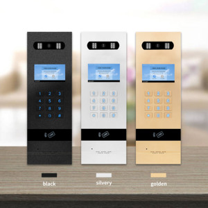 Función de alta calidad Mingke/LOGO personalizado HD pantalla táctil Tuya puerta teléfono Multi apartamento Video sistema de intercomunicación para construcción - Product Image 2