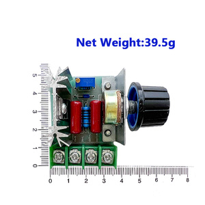 2000W regolatore di tensione del regolatore di velocità del motore regolabile AC modulo del regolatore di velocità del motore - Product Image 6