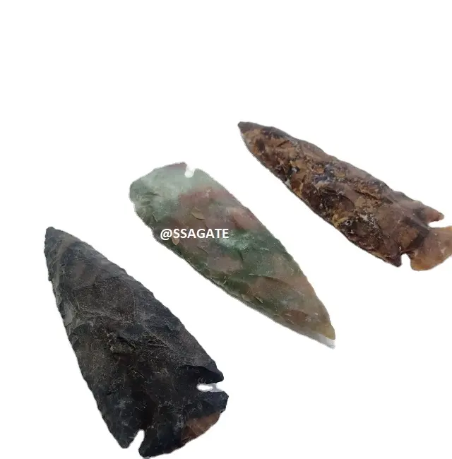 View larger image Add to Compare Share Polished Agate Arrowheads 3.50 Inches healing stone arrowheads natural Stone