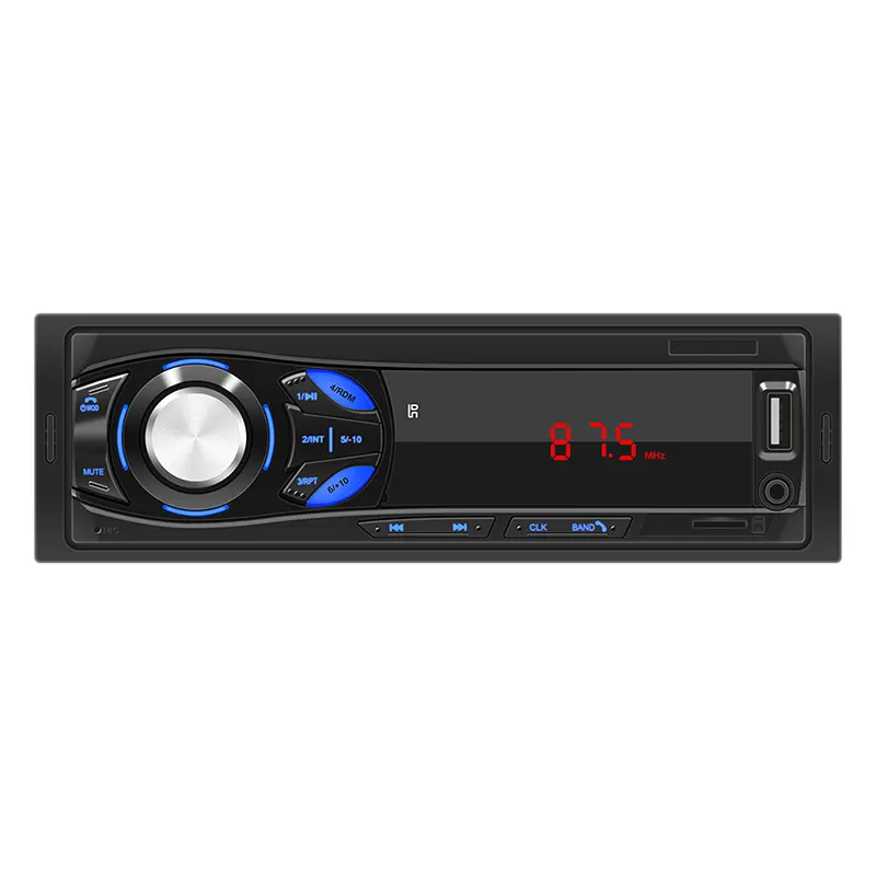 Roadjoy Universele Auto Mp3 Speler Autoradio Digitale Bt Fm Speler Radio Audio Muziek Usb/Sd Met In Dash Aux Ingang